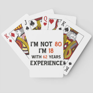 Jeu De Cartes 80e anniversaire