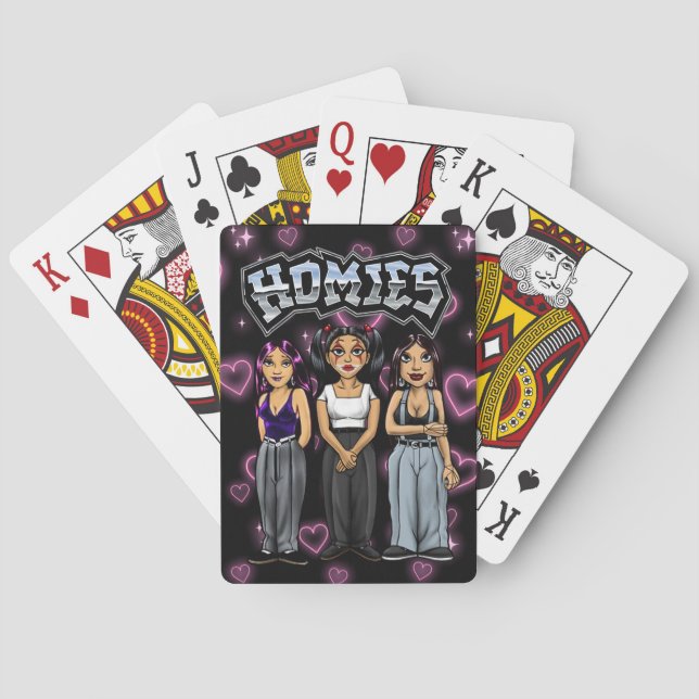 Jeu De Cartes 90s Nostalgia Lil Homies Playing Cards Chola (dos)