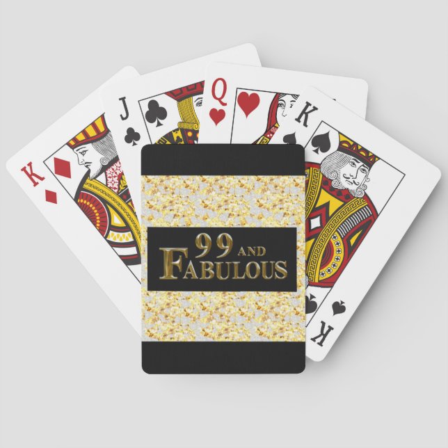Jeu De Cartes 99e anniversaire  (dos)