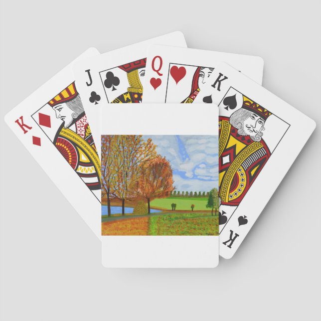 Jeu De Cartes À Autumn Walk (dos)