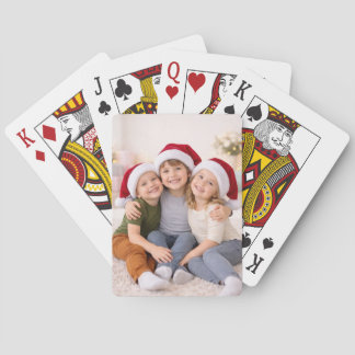 Jeu de Cartes à Jouer avec Photos Personnalisées