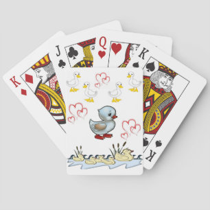 Jeu de cartes à jouer Canard
