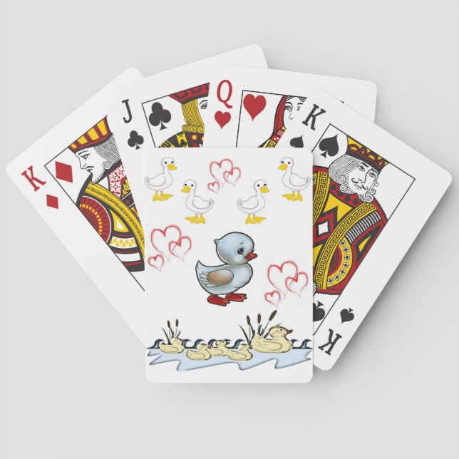 Jeu de cartes à jouer Canard (dos)