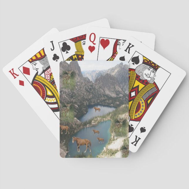 Jeu de Cartes à Jouer Cheval (dos)