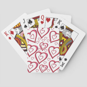 Jeu de cartes à jouer de la Saint-Valentin