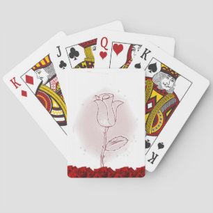 Jeu de Cartes à Jouer Floral