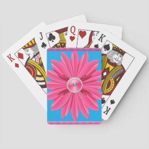 Jeu de Cartes à Jouer Floral