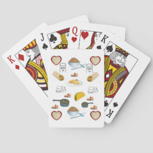 Jeu de Cartes à Jouer Haricot Riz