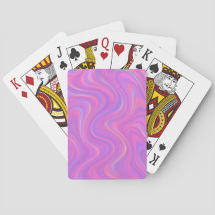 Jeu de cartes à jouer Iridescent Holographic Swirl