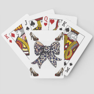 Jeu de cartes à jouer Léopard