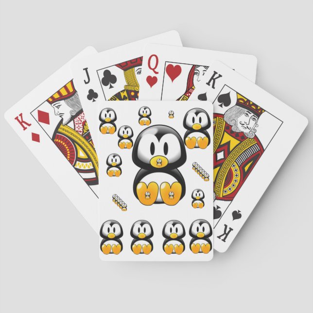 Jeu de Cartes à Jouer Pingouin (dos)