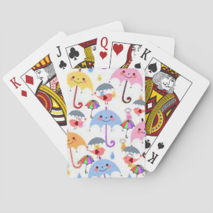 Jeu de cartes à jouer Rain
