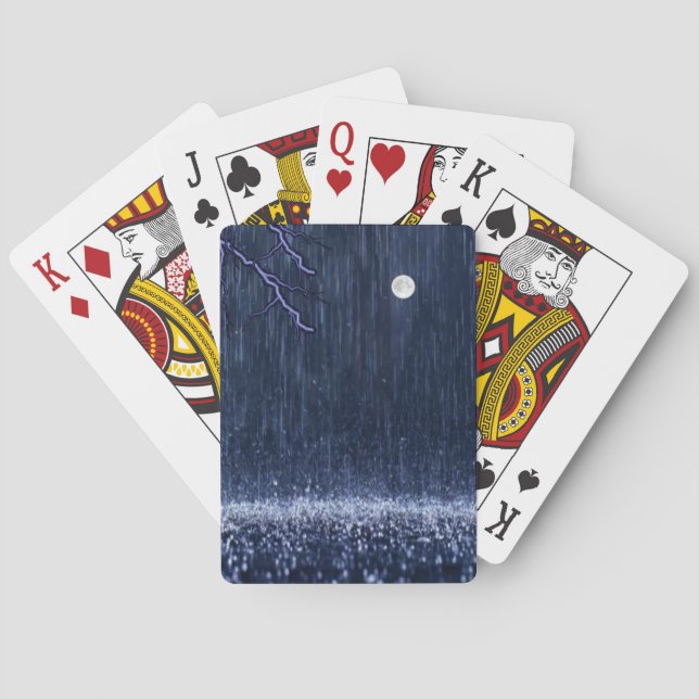 Jeu de cartes à jouer Rain (dos)