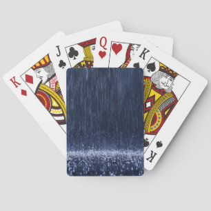 Jeu de cartes à jouer Rain