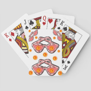 Jeu de cartes à jouer Tournesol