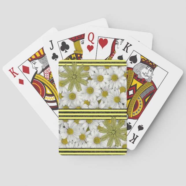 Jeu de cartes à jouer Tournesol (dos)