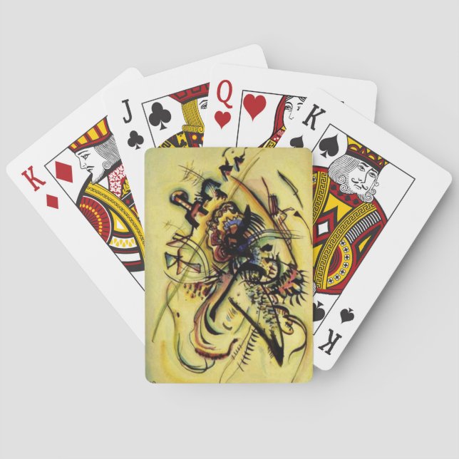 Jeu De Cartes À la voix inconnue de Kandinsky (dos)