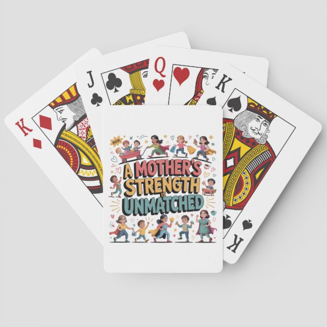 Jeu De Cartes A Mother’s Strength Is Unmatched (dos)
