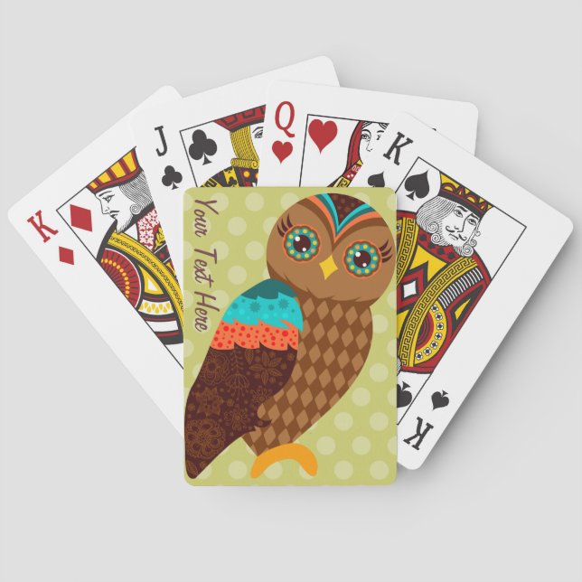 Jeu De Cartes À quel point Brown Owl ? (dos)