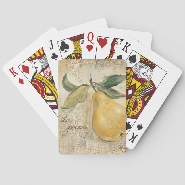 Jeu De Cartes A Yellow Pear (dos)