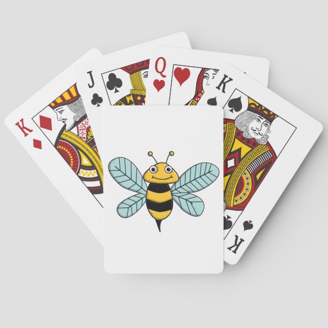 Jeu De Cartes Abeille (dos)
