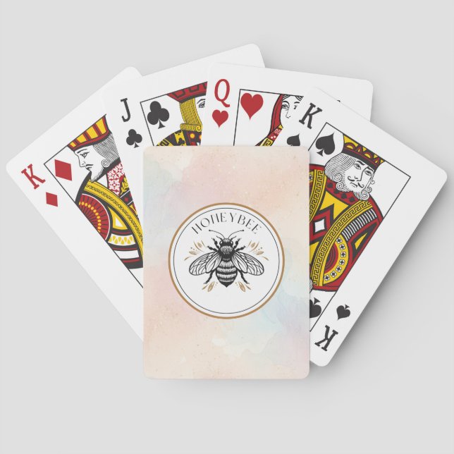 Jeu De Cartes Abeille à miel (dos)