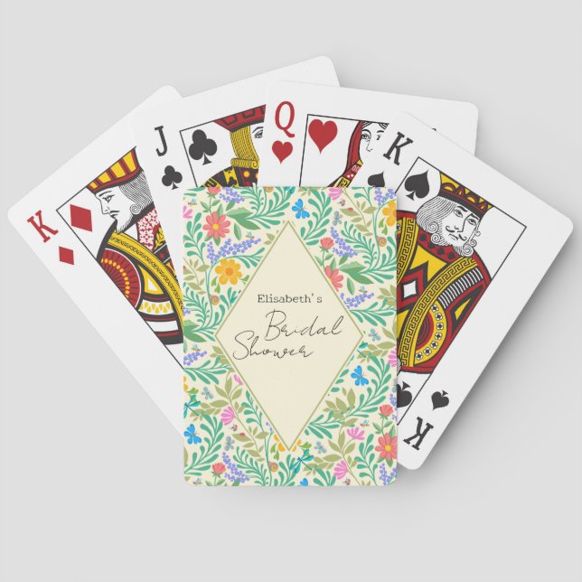 Jeu De Cartes Abeille de miel, coccinelle, papillon, libellule & (dos)
