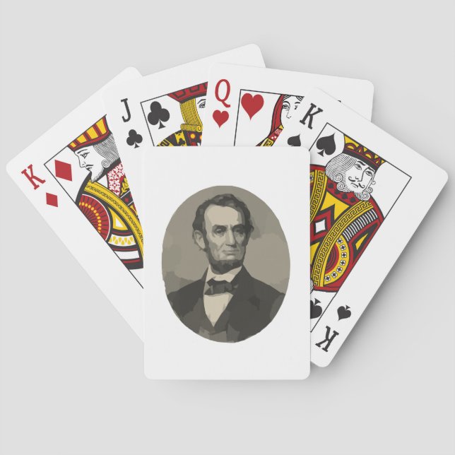 Jeu De Cartes abraham lincoln (dos)
