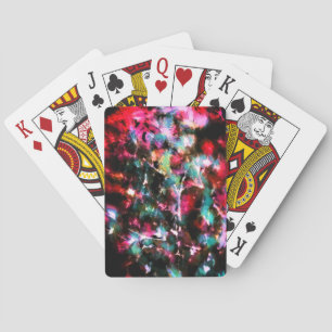 Jeu De Cartes Abstrait, motif coloré, lumineux, élégant