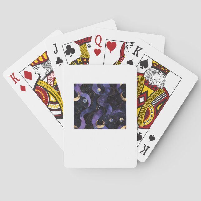 Jeu De Cartes Abstrait Whimsigoth Motif Classic (dos)
