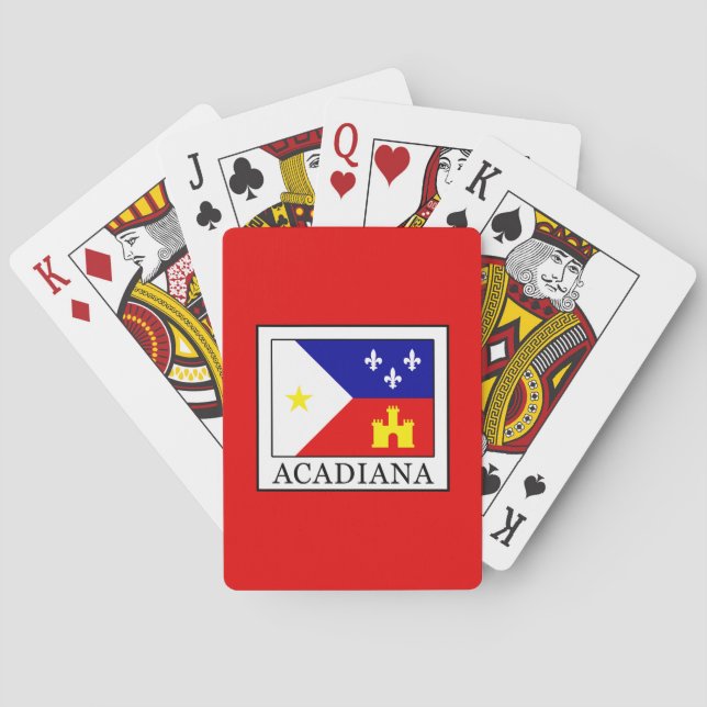 Jeu De Cartes Acadiana (dos)