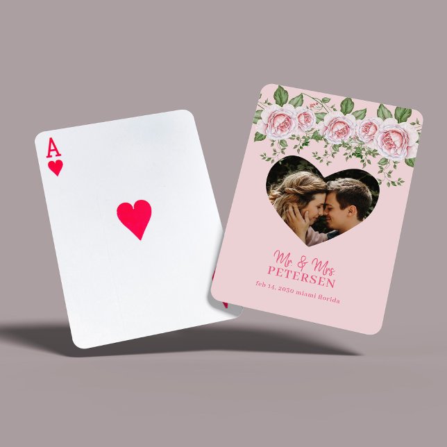 Jeu De Cartes Accueil photo mariage pour jeunes mariés (Créateur téléchargé)