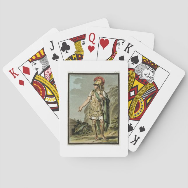Jeu De Cartes Achille à Armour, costume for 'Iphigenia à Auli (dos)
