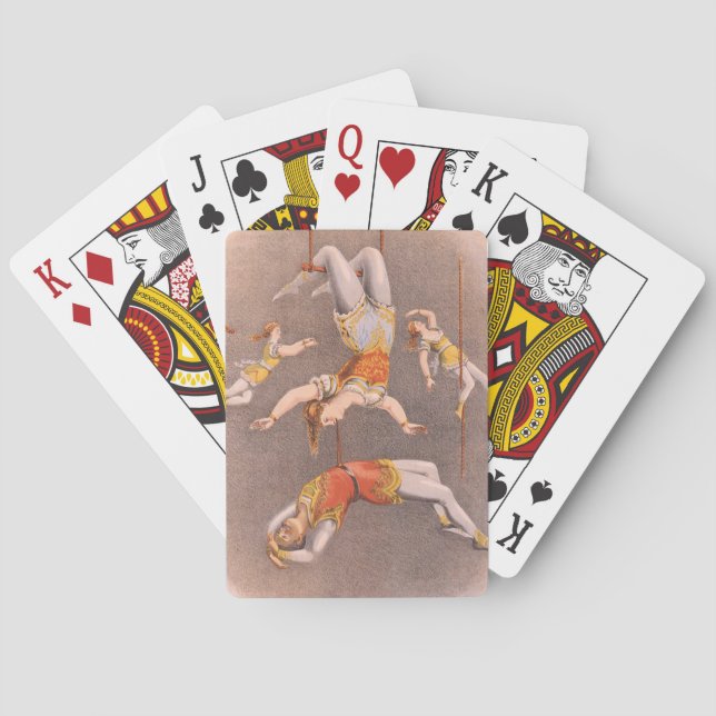 Jeu De Cartes Acrobate SUPÉRIEUR dans la Chambre (dos)