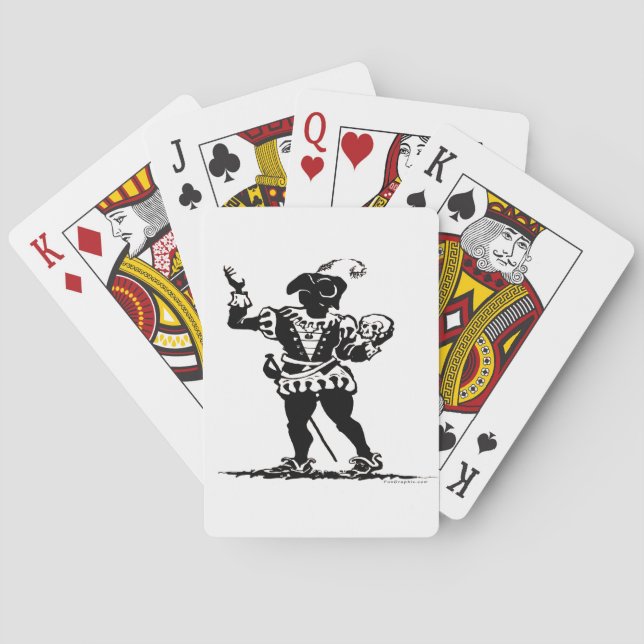 Jeu De Cartes Acteur (dos)