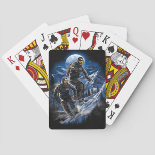 Jeu De Cartes Action de ski