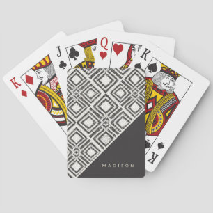 Jeu De Cartes Add Your African Wild Pattern