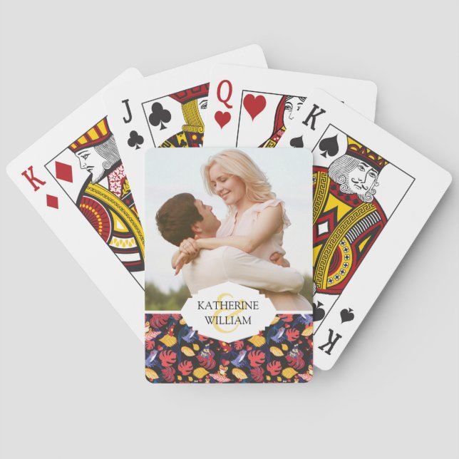 Jeu De Cartes Add Your | Pattern of the Lovers Frogs (dos)