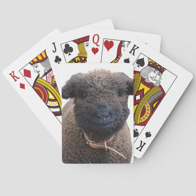 Jeu De Cartes Adorable Babydoll Southdown Sheep (dos)