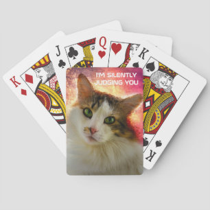 Jeu De Cartes Adorable Cute Calico Chat