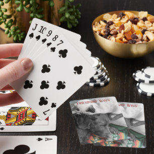 Jeu De Cartes Adorable Siamese Kitten Dors Avec Modèle Lab