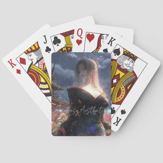 Jeu De Cartes Aesthetic / Dark Fantasy Girl (dos)