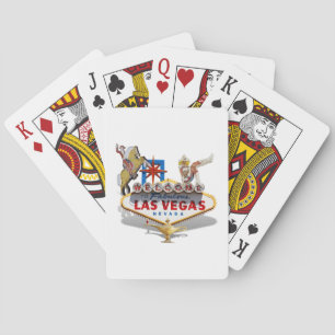 Jeu De Cartes Affiche de bienvenue Las Vegas