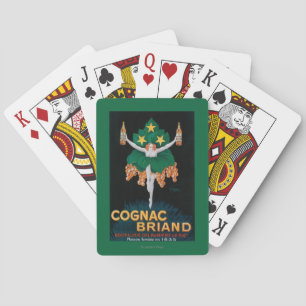Jeu De Cartes Affiche promotionnelle de Briand de cognac