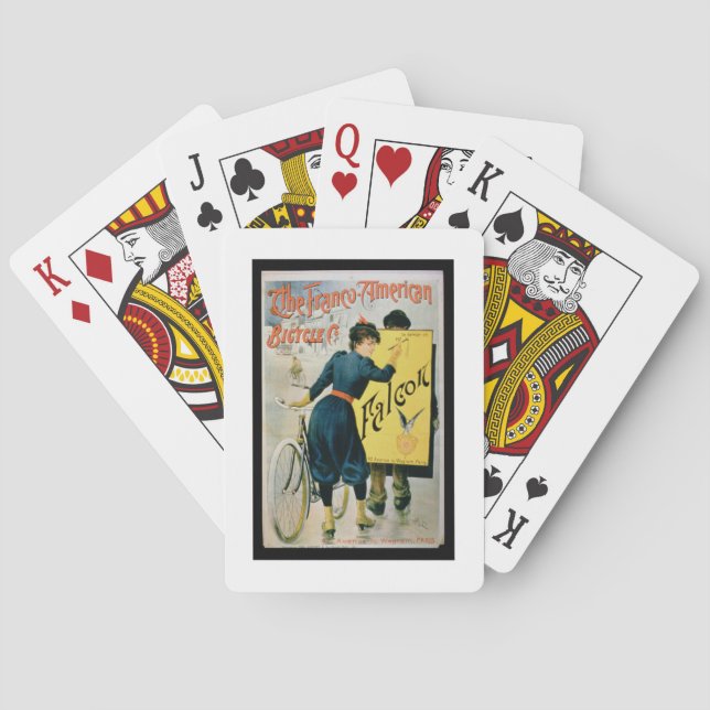 Jeu De Cartes Affiche publicitaire « The Franco-American Co » (dos)