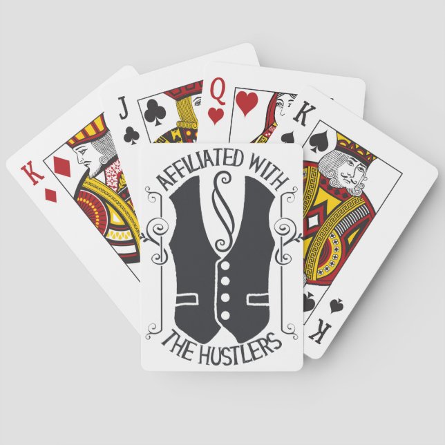 Jeu De Cartes Affilié Aux Hustlers (dos)