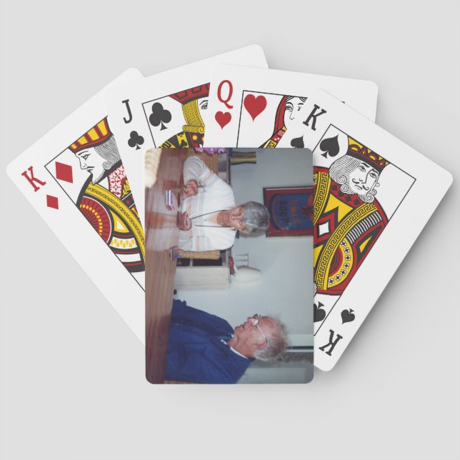 Jeu De Cartes AFH et RWH jouant Cribbage (dos)