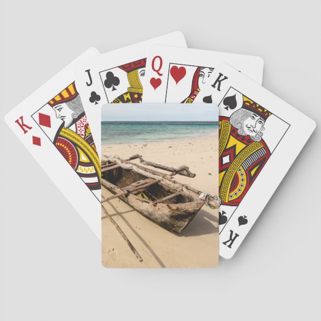 Jeu De Cartes Afrique, Mozambique, île de Mogundula (dos)