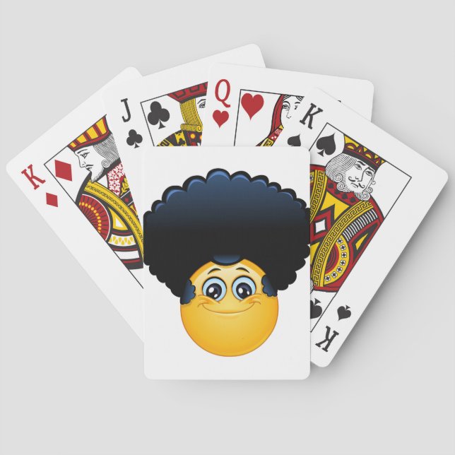 Jeu De Cartes afro émoji (dos)