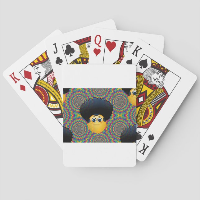 Jeu De Cartes afro emojis (dos)